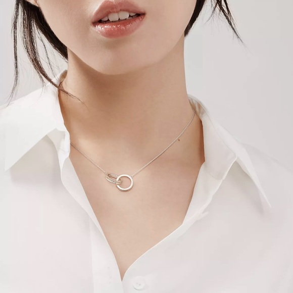 Tiffany & Co Interlocking circle necklace - Picture 11 of 11